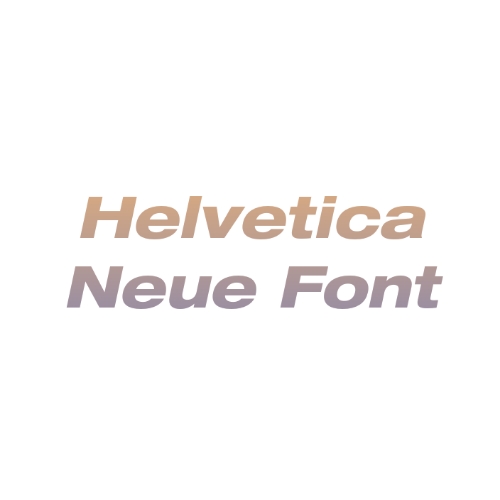 Download Free Helvetica Neue Font