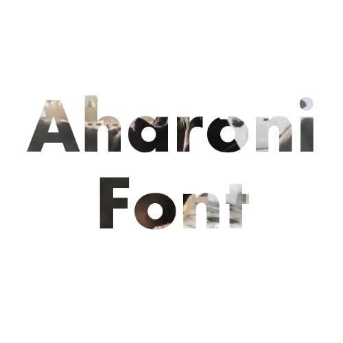 Aharoni Font free download