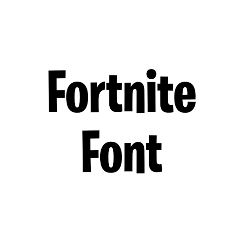 Fortnite Font free download