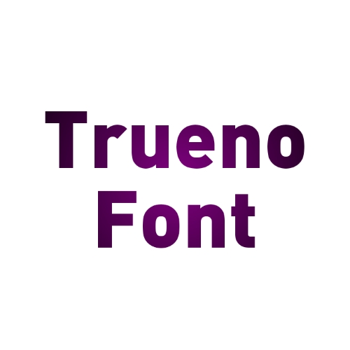 Trueno Font free download